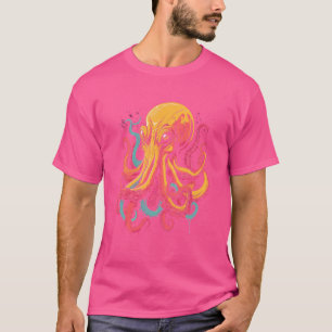 Camiseta Octopus Tentagres Sea Creator Marine Biology Desi
