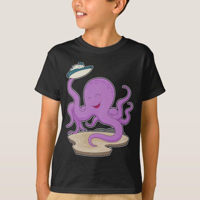 Camiseta Octopus Treasure (Frente)