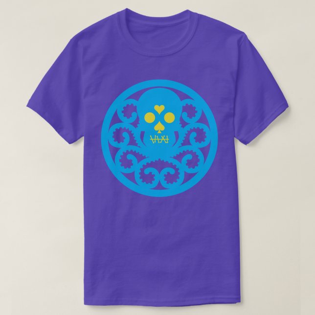 Camiseta OctoSkull (Frente do Design)