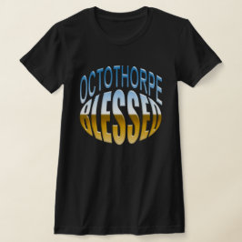 Camiseta Octotorpe (hashtag) Abençoado Sarcástico