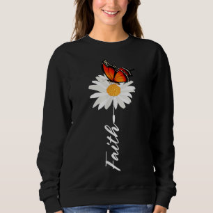 Camiseta óculos bonitos para margarida de jardim de borbole