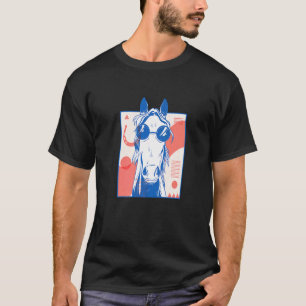Camiseta Óculos de Cavalo Abstrato Surreal Cymbols Premium