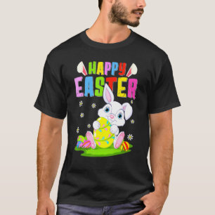 Camiseta Óculos De Coelho Incrível Ovos De Felz pascoa Fa