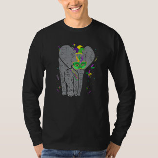 Camiseta Óculos de elefante - Mardi Gras - Foguete