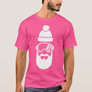 Camiseta Óculos de Esqui Com Barba
