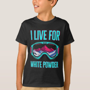 Camiseta Óculos de Esqui Snowboard Vintage 80s 90s Esqui Re