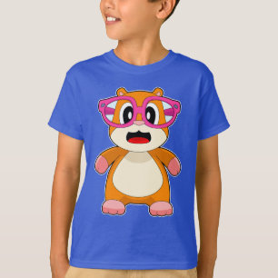 Camiseta Óculos de Hamster