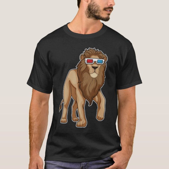 Camiseta Óculos de leão (Frente)