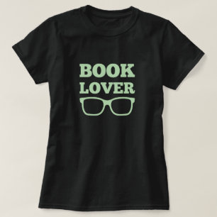 Camiseta Óculos de Leitura do Pão do Livro Engraçado