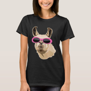 Camiseta Óculos de Llama Clout Llama Rappers Hip Hop EDM