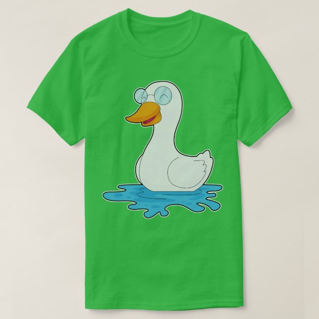Camiseta Óculos de Pato (Frente do Design)