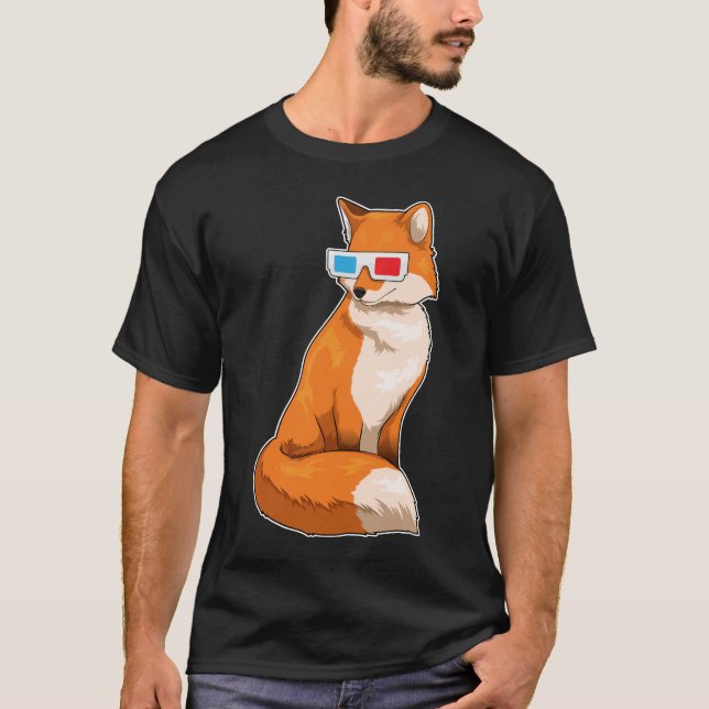 Camiseta Óculos de Raposa (Frente)