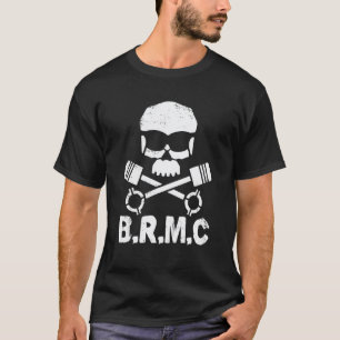 Camiseta Óculos de Sol BRMC Skull Mechanics Looks Fixe