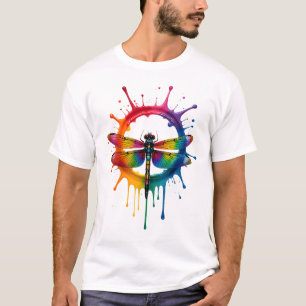 Camiseta Óculos de sol com estampa tie dye gráfica legal il