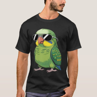 Camiseta Óculos de Sol Cool Budgie
