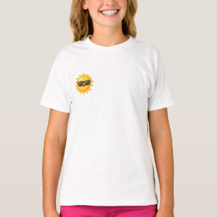 Camiseta Óculos de Sol Cool Sunshine para Crianças