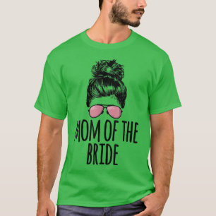 Camiseta Óculos de Sol Coque Desarrumado da Mãe da Noiva