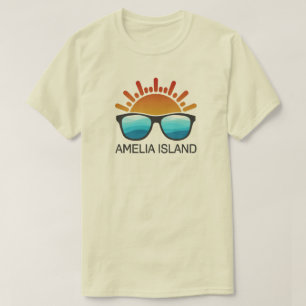 Camiseta Óculos de Sol da Ilha Amelia Flórida