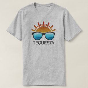 Camiseta Óculos de sol da Tequesta Florida