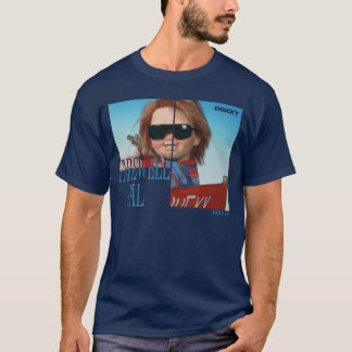 Camiseta Óculos de sol de despedida do Chucky Amigo Retro d