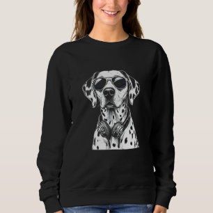 Camiseta Óculos de sol e Fones de ouvido de música dalmátic