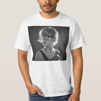 Camiseta Óculos de sol em um dia chuvoso