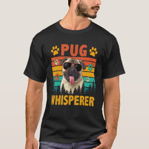 Camiseta Óculos de Sol Engraçados para Cães Antigos e Retro