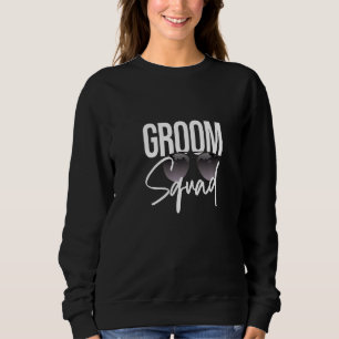 Camiseta Óculos de Sol Esquadrão do Noivo Casamento Corresp