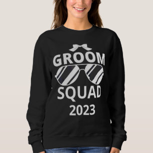 Camiseta Óculos de Sol Esquadrão do Noivo Casamento Festa d