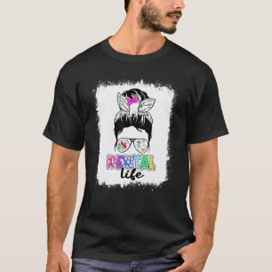 Camiseta Óculos de Sol Feminino Coque Desarrumado Vida Odon