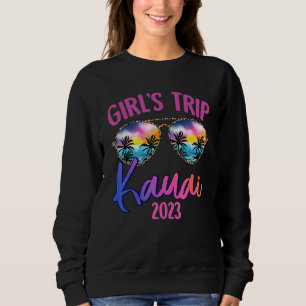 Camiseta Óculos de sol Kauai Hawaiian 2023 Girls Trip Verão