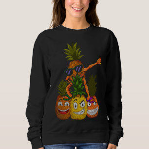 Camiseta Óculos de sol legal Exóticos Fruta de verão Engraç