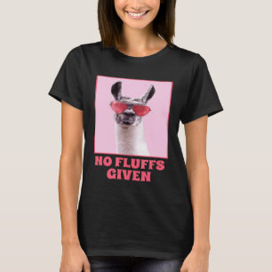 Camiseta Óculos de Sol Llama Amante de Alpaca Sem Fofuras