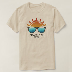 Camiseta Óculos de sol Navarre Beach Florida