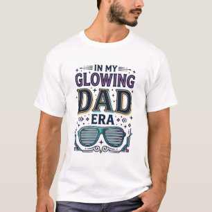 Camiseta Óculos de Sol Neon Retro Era do Pai Brilh