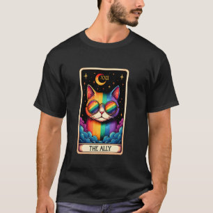 Camiseta Óculos de Sol Orgulho Gay Orgulho LGBTQ Fofos Alia