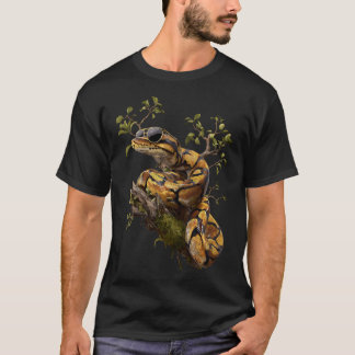 Camiseta Óculos de Sol Python de Bola Dono de Cobra Reptili