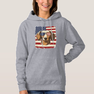 Camiseta Óculos de sol vetores com bandeira patriótica Dach