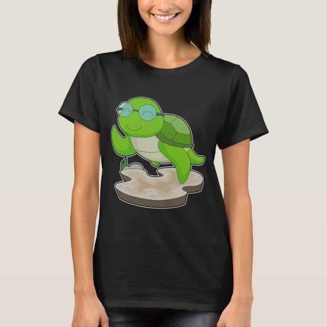 Camiseta Óculos de tartaruga (Frente)