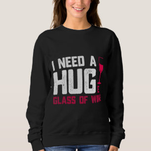 Camiseta Óculos De Vinho Preciso De Um Grande Vidro