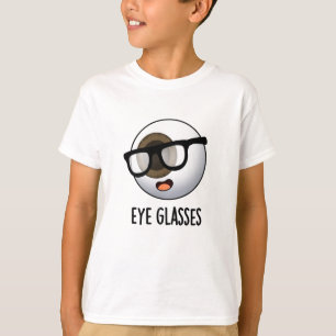 Camiseta Óculos Engraçados Piadas de Olho