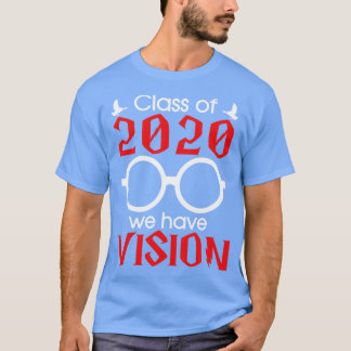 Camiseta Óculos legal Feliz Classe De Mais velho 2020 Que T