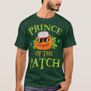 Camiseta Óculos legal Pumpkin Com O Príncipe Chapéu Do Hall