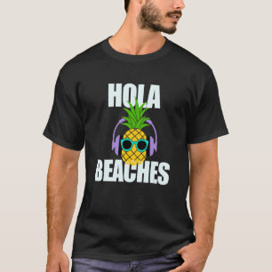 Camiseta Óculos-Sol de Abacaxi de Verão - Hola - Praias 4