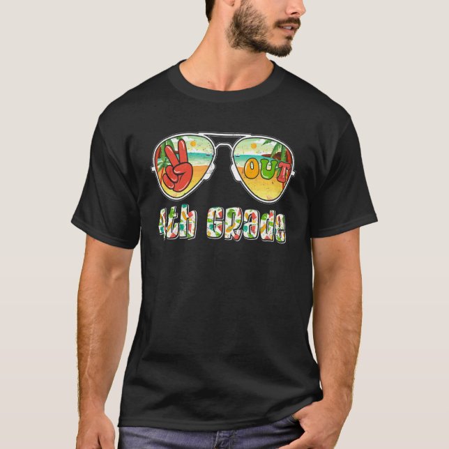 Camiseta Óculos solares dão forma de formatura em professor (Frente)