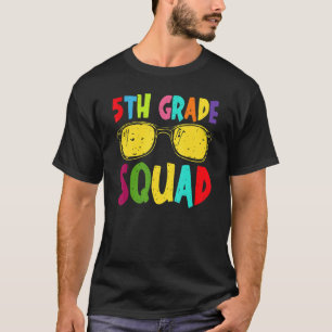 Camiseta Óculos Solares Quinto Grau Quadrado Primeiro Dia G