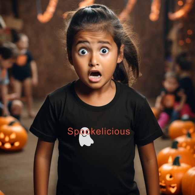 Camiseta Óculos Visuais Bonitos Sorrindo Fantasma (Criador carregado)