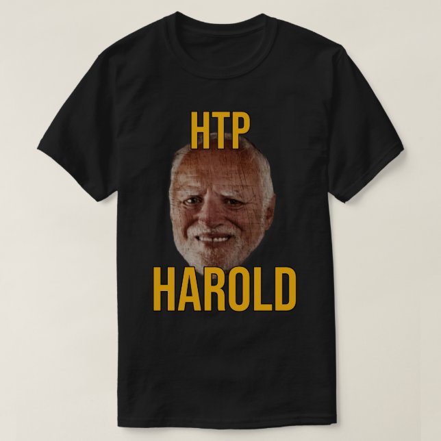 Camiseta Ocultar A Dor Do Harold 2 (Frente do Design)