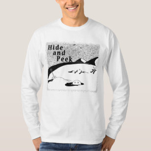 Camiseta Ocultar e Perfurar (fundo transparente) T-Shir