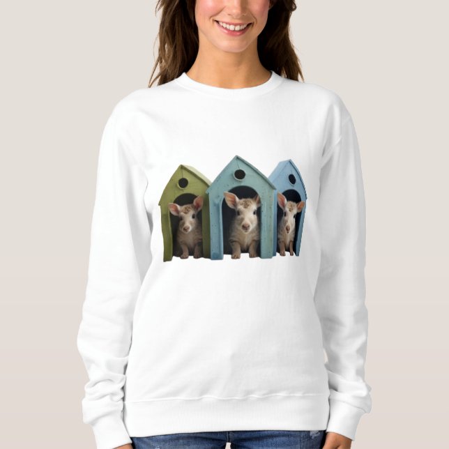 Camiseta Ocultar e Procurar Animais (Frente)